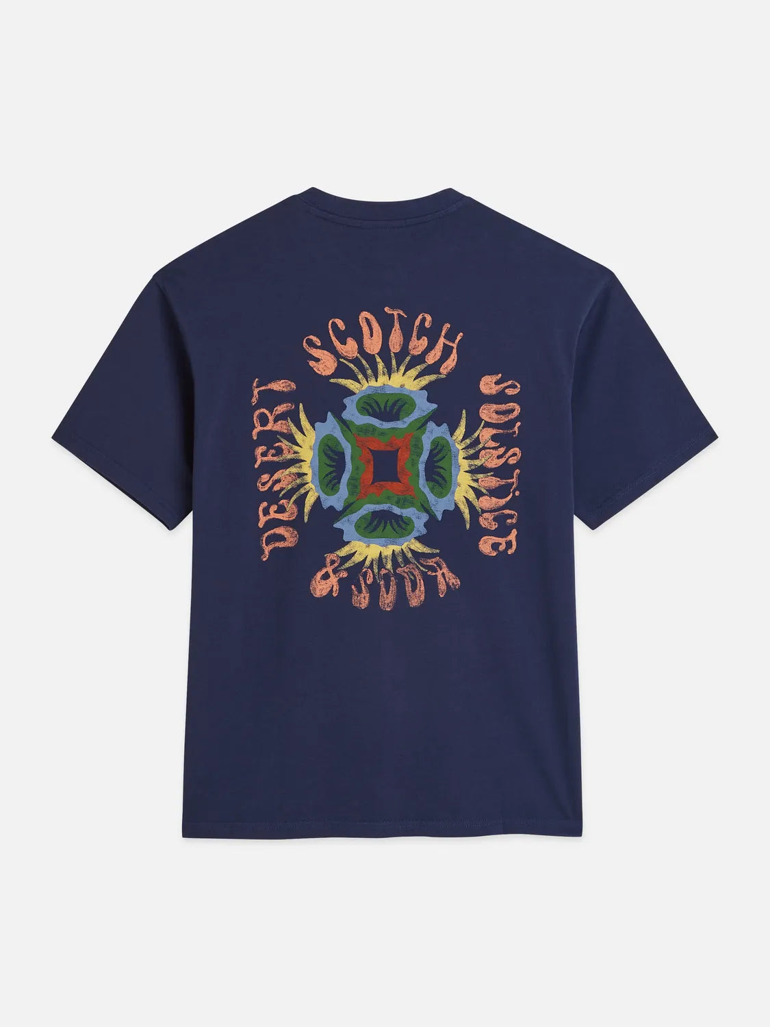 Front And Back Artwork Relaxed-Fit T-Shirt