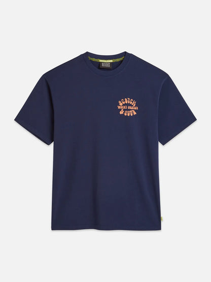 Front And Back Artwork Relaxed-Fit T-Shirt