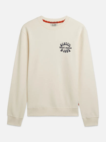 Front And Back Artwork Regular-Fit Sweatshirt