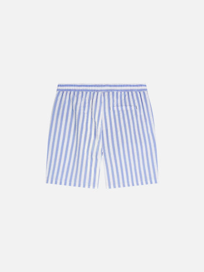 Striped Midlength Swim Shorts