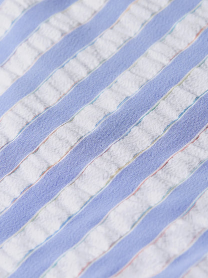 Striped Midlength Swim Shorts