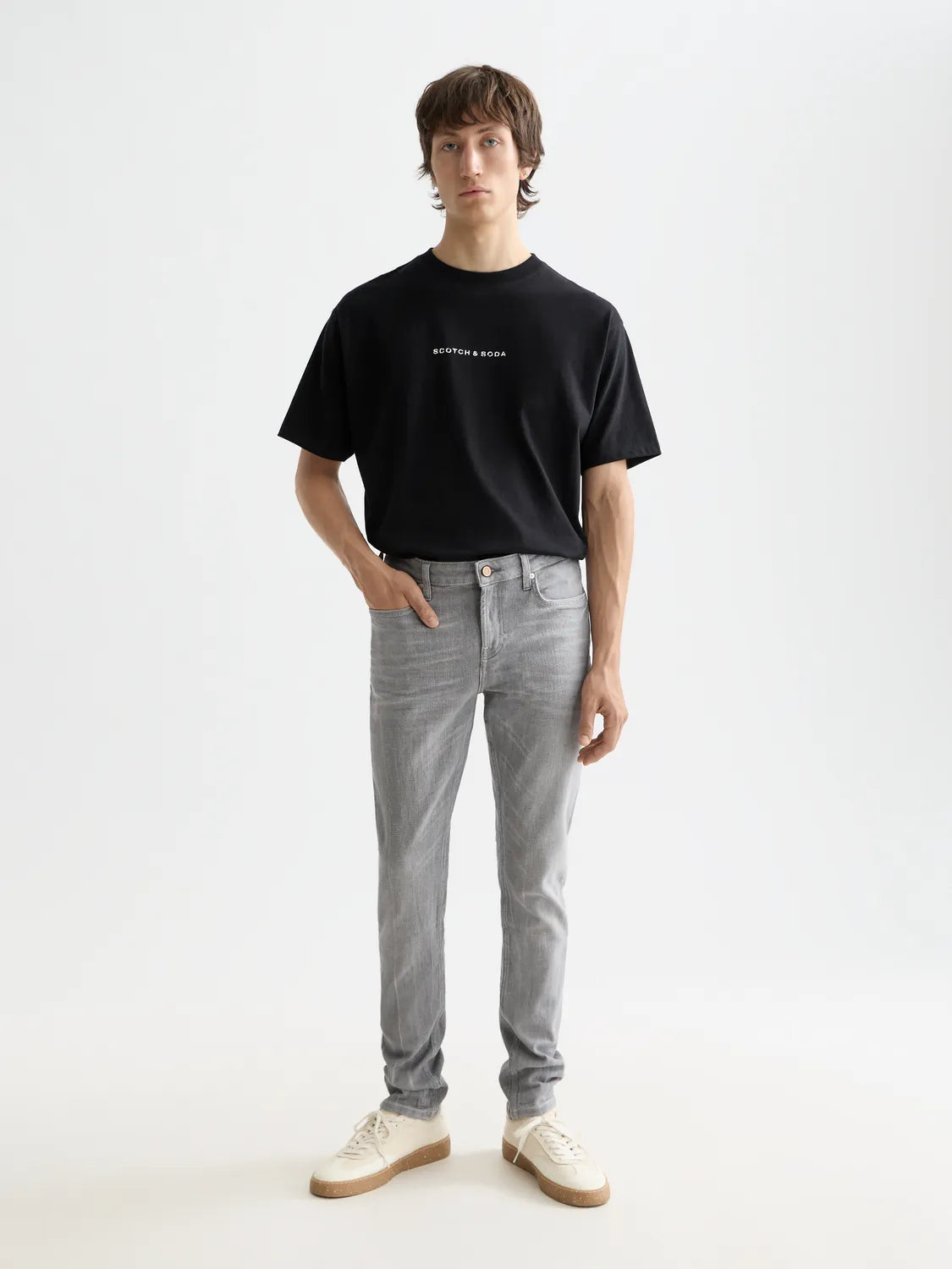 Core Skim Skinny Jeans Grey