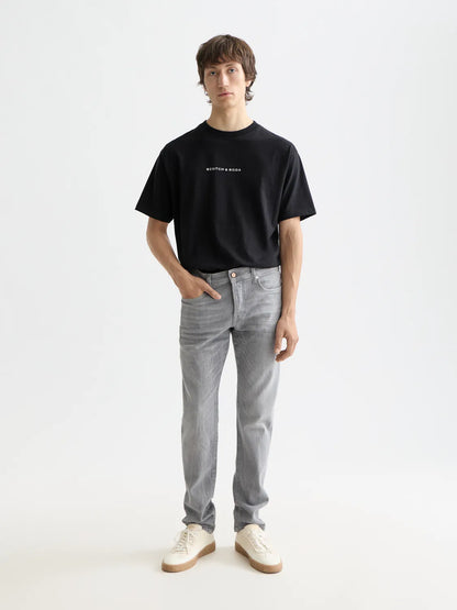 Core Ralston Regular Slim Jeans  –  Grey Sands