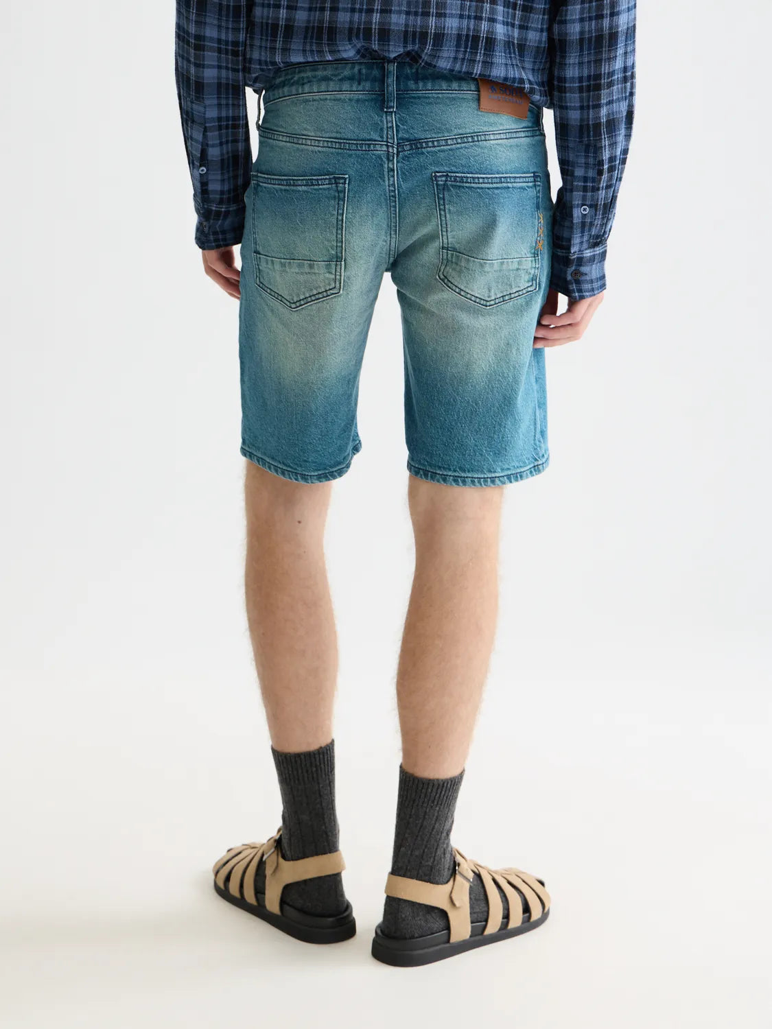 Ralston Regular Slim-Fit Jeans Short