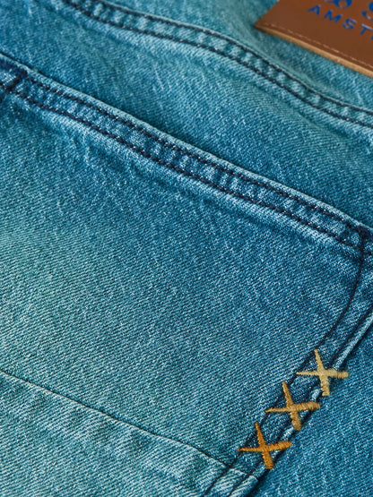 Ralston Regular Slim-Fit Jeans Short