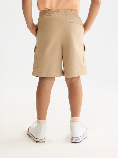 Boys' Light-Weight Cotton Cargo Shorts