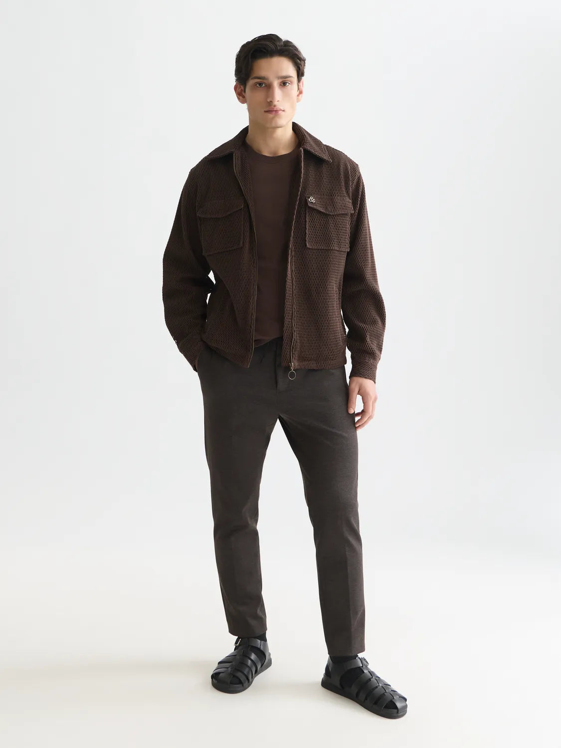 Finch Yarn-Dyed Jersey Tapered-Fit Jogger
