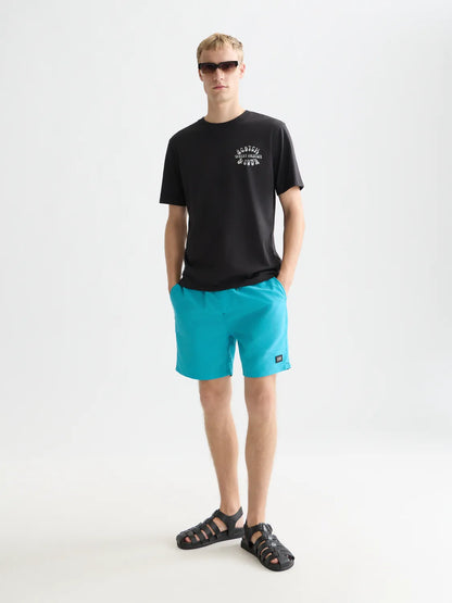 Magic Printed Mid-Length Swim Shorts