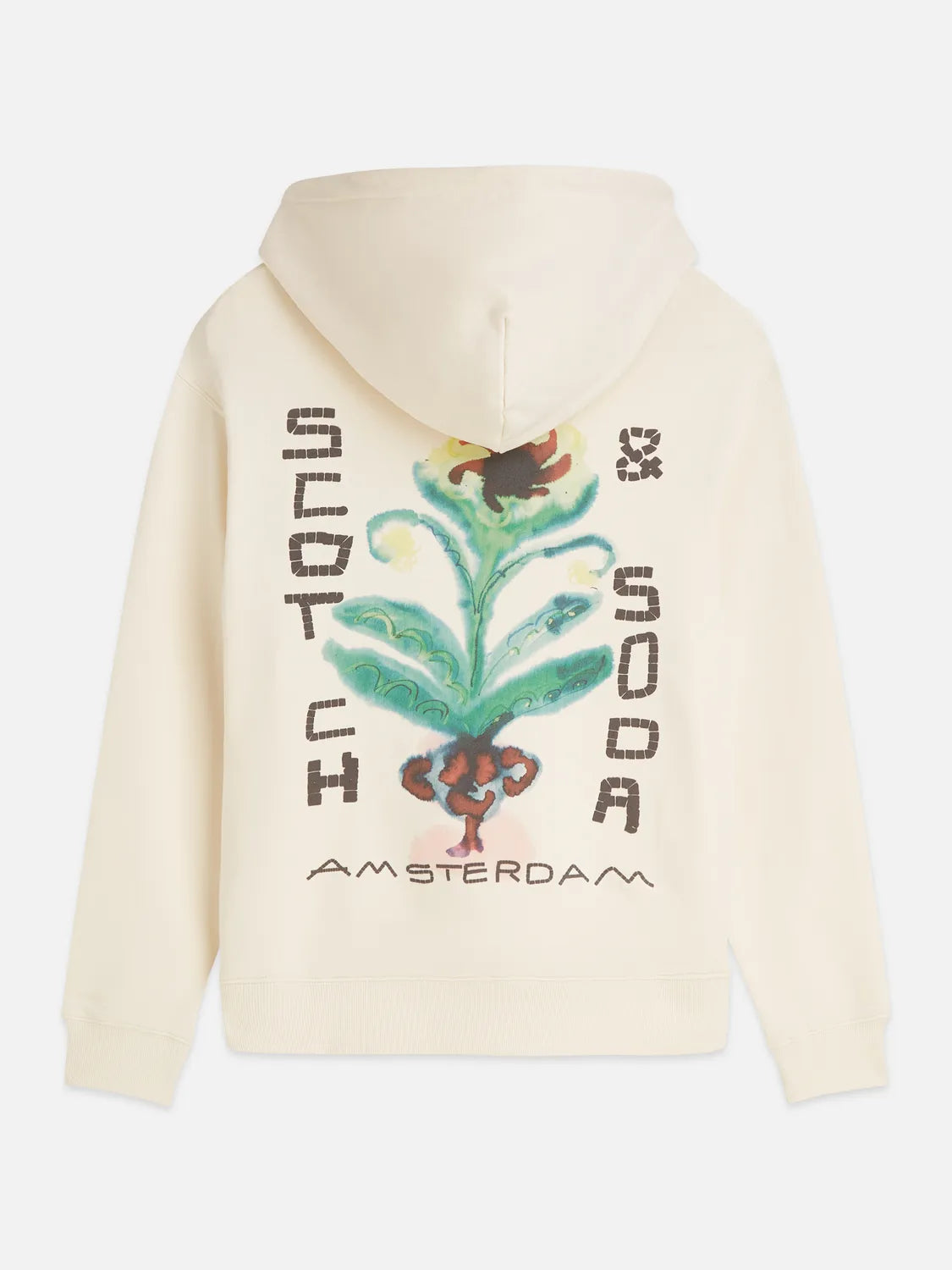 Front And Back Artwork Regular-Fit Hoodie