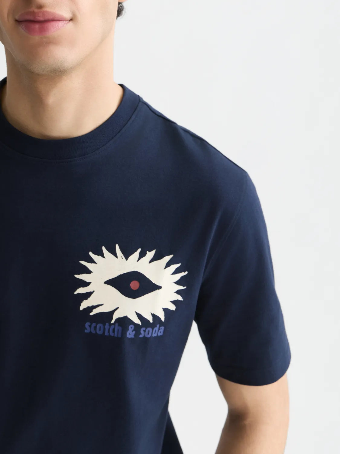 Front And Back Artwork Relaxed-Fit T-Shirt