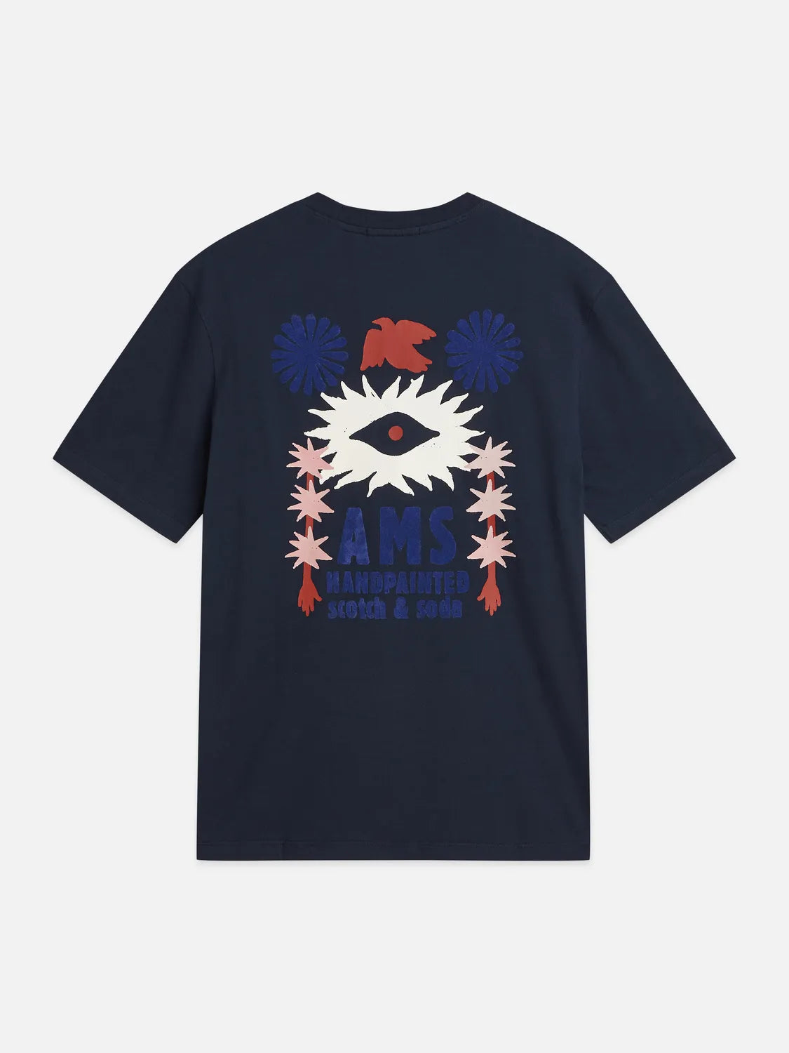 Front And Back Artwork Relaxed-Fit T-Shirt