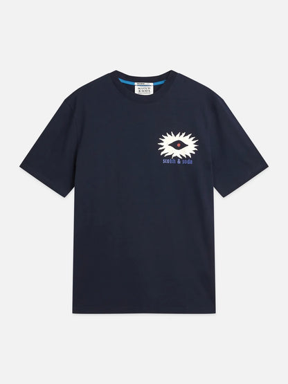 Front And Back Artwork Relaxed-Fit T-Shirt