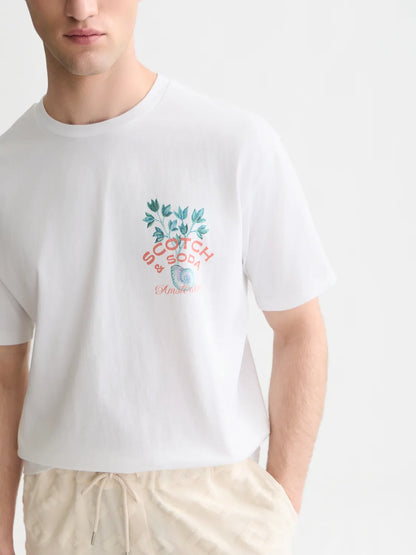Front And Back Artwork Relaxed-Fit T-Shirt