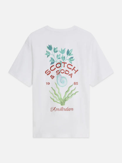Front And Back Artwork Relaxed-Fit T-Shirt
