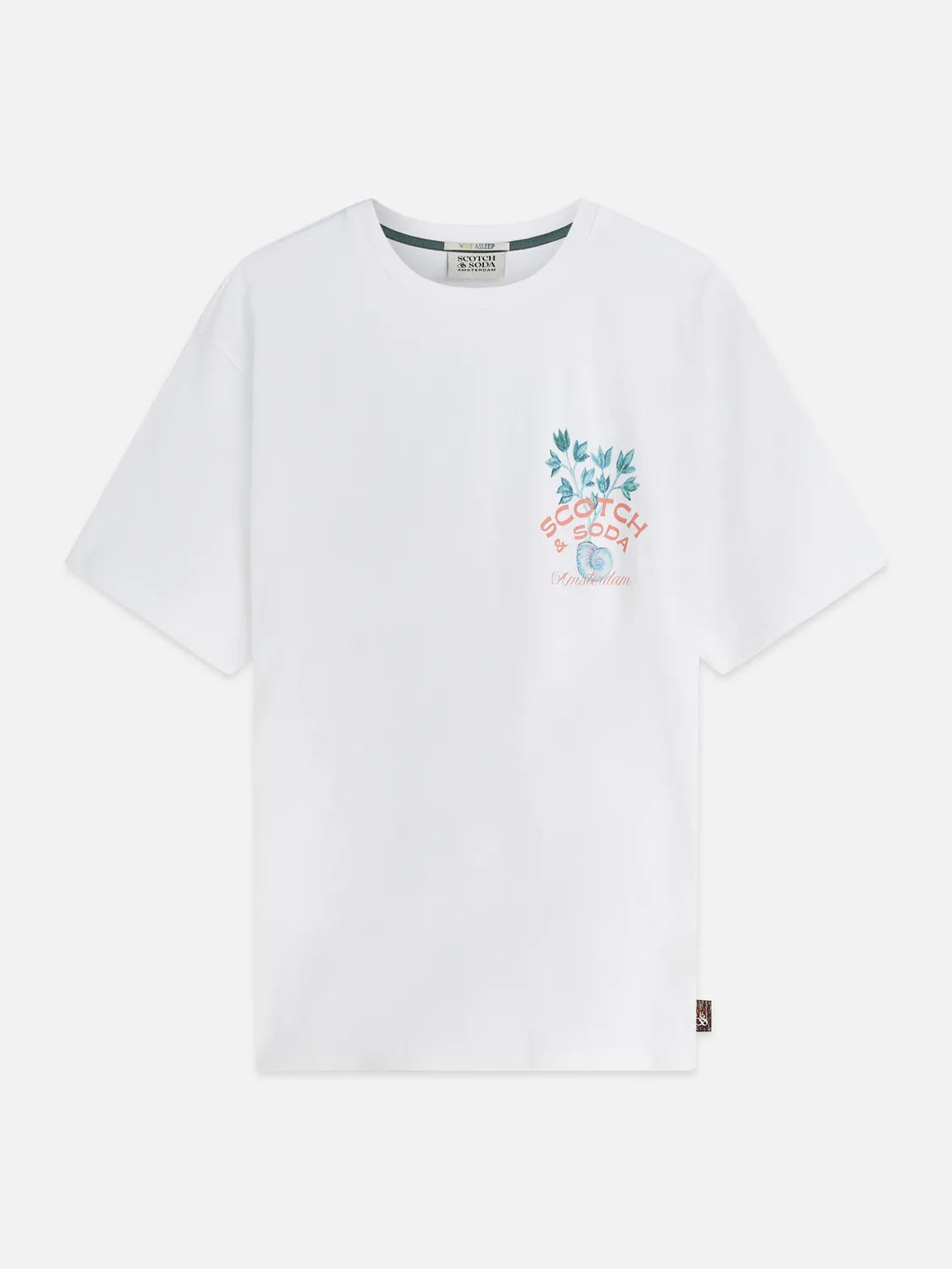 Front And Back Artwork Relaxed-Fit T-Shirt