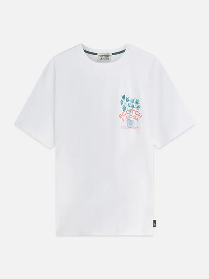 Front And Back Artwork Relaxed-Fit T-Shirt