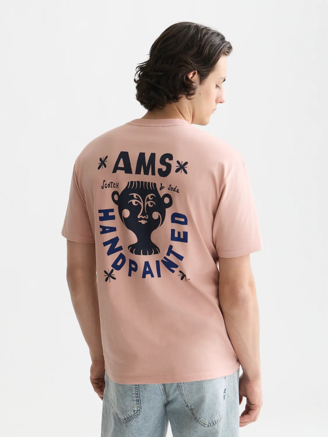 Front And Back Artwork Relaxed-Fit T-Shirt