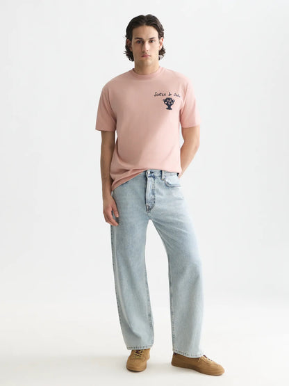 Front And Back Artwork Relaxed-Fit T-Shirt