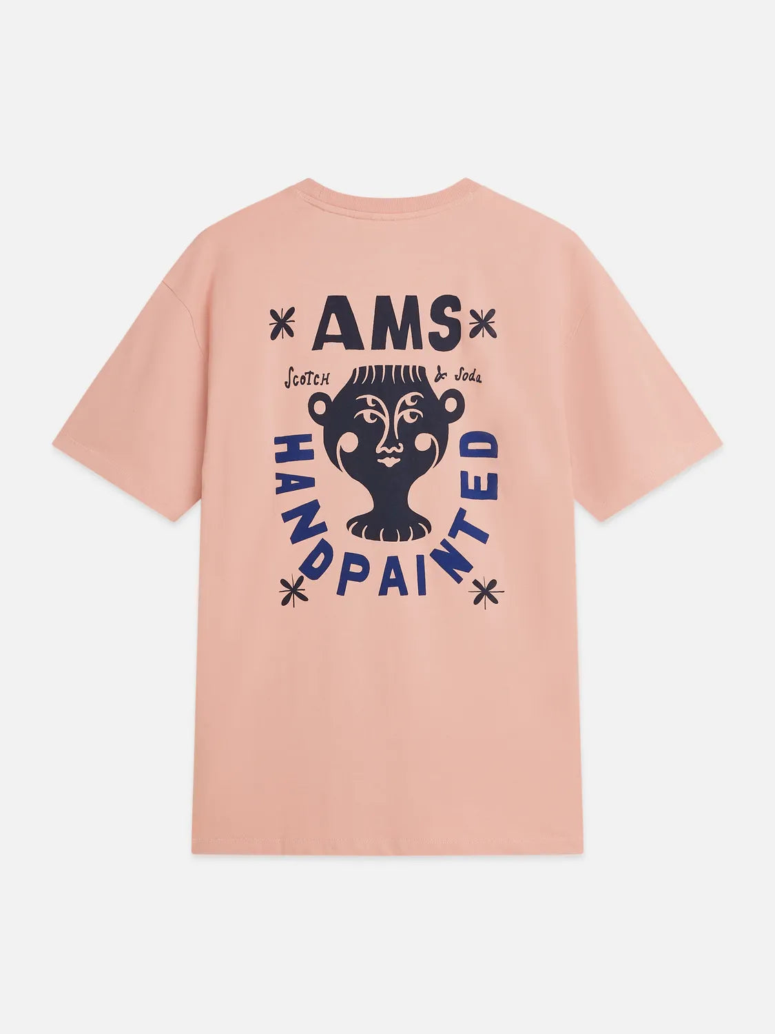 Front And Back Artwork Relaxed-Fit T-Shirt