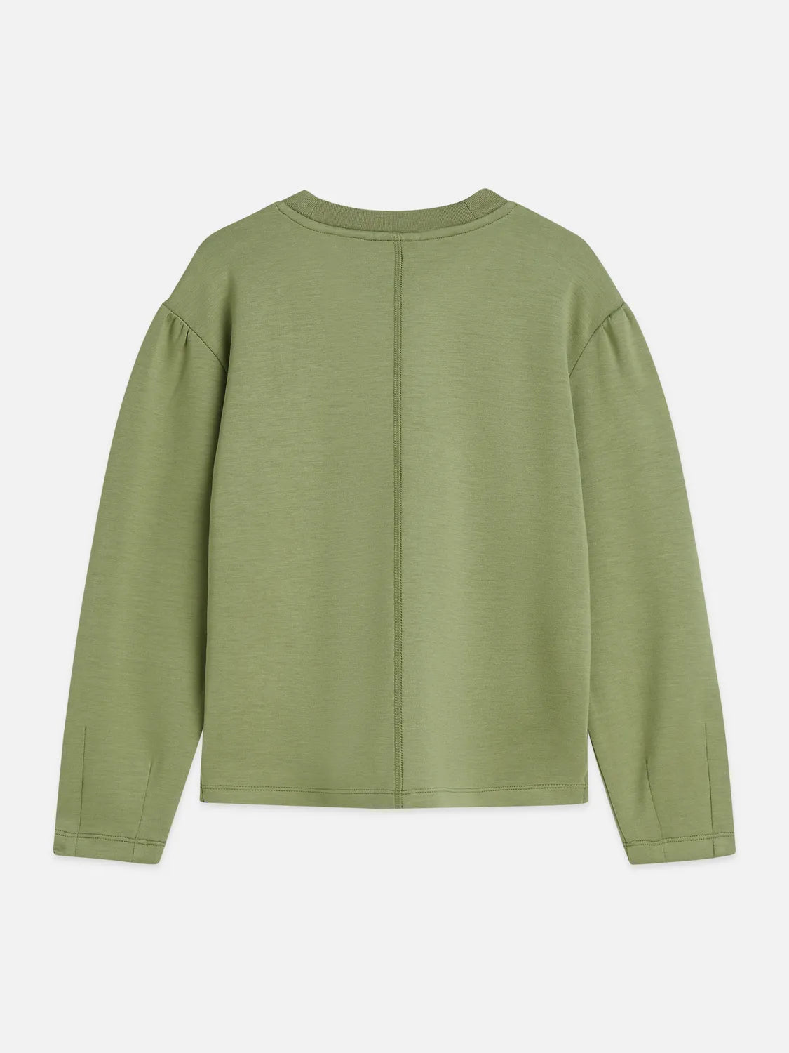 Girls' Essentials Viscose Blend Relaxed-Fit Sweatshirt