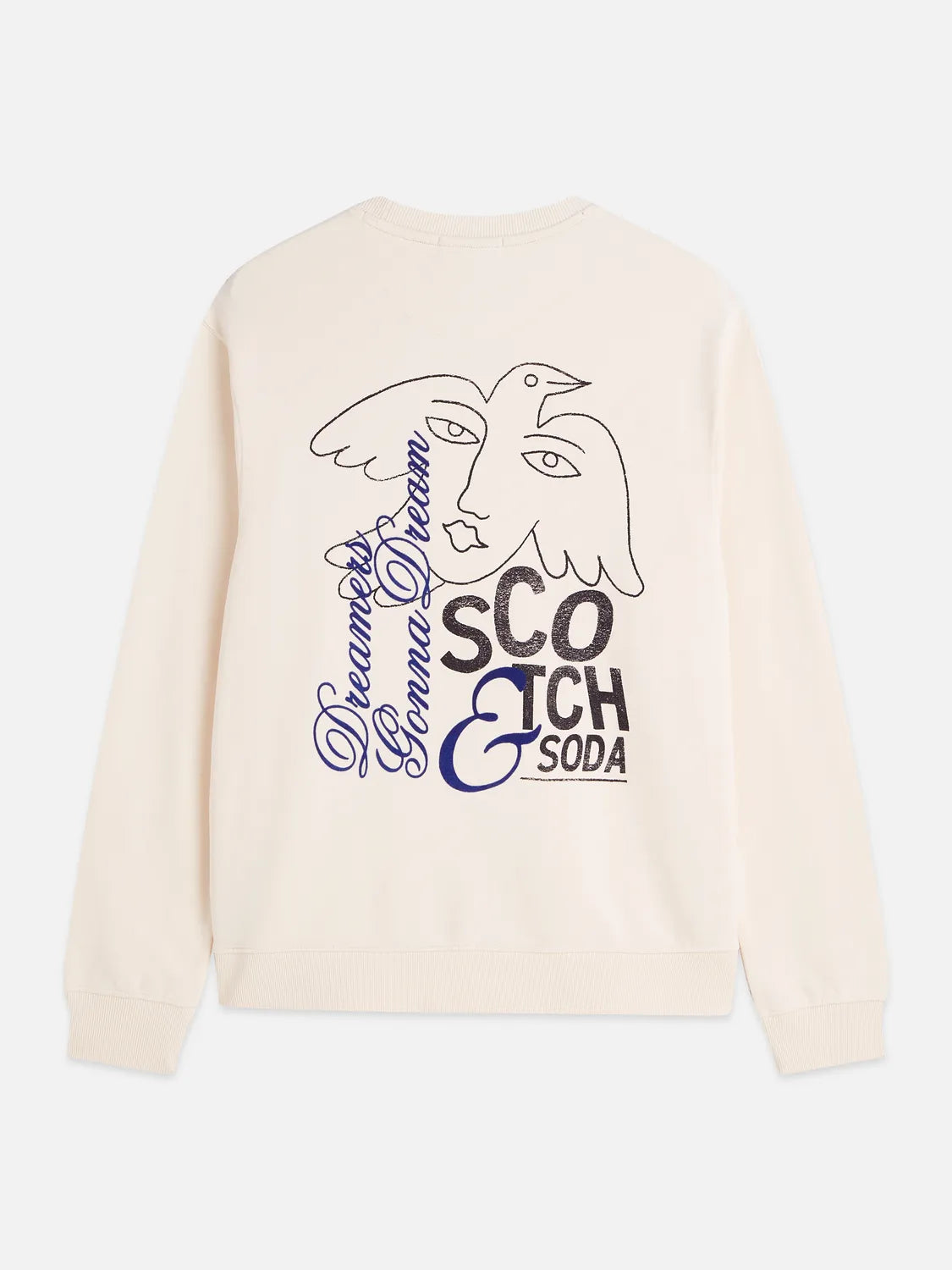 Front And Back Artwork Regular-Fit Sweatshirt