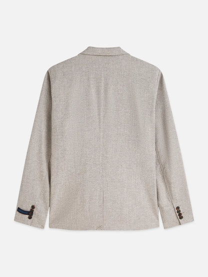 Tate Unconstructed Cotton Blend Regular-Fit Blazer