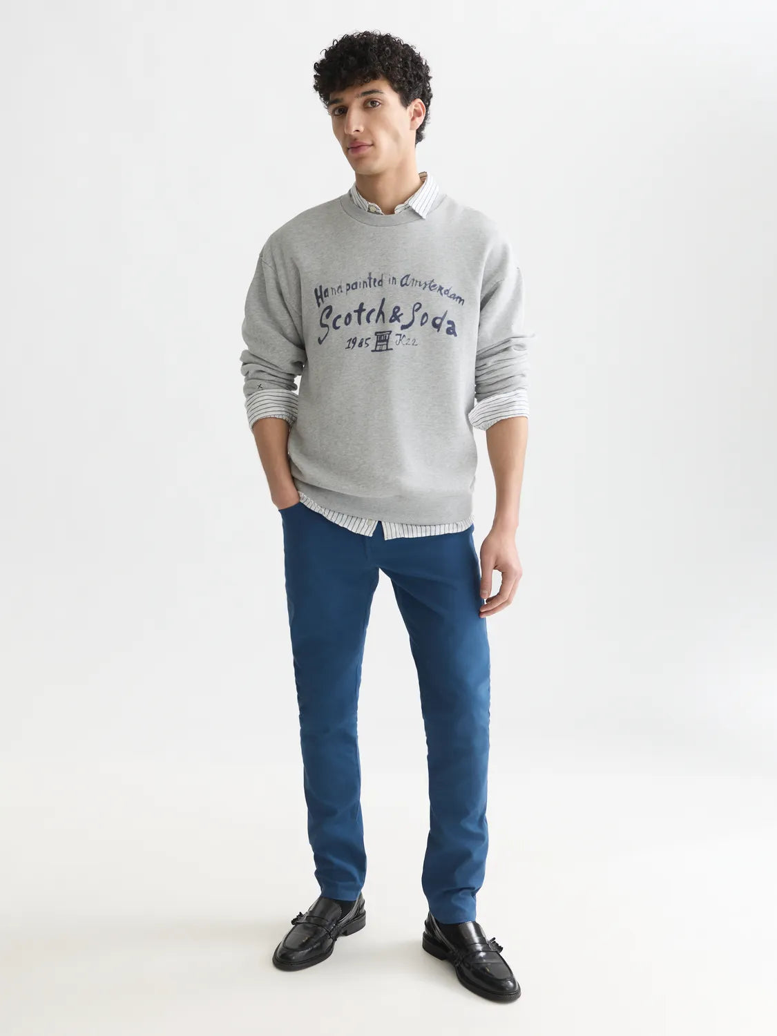Essentials Mott Stretch Cotton-Blend Twill Chino