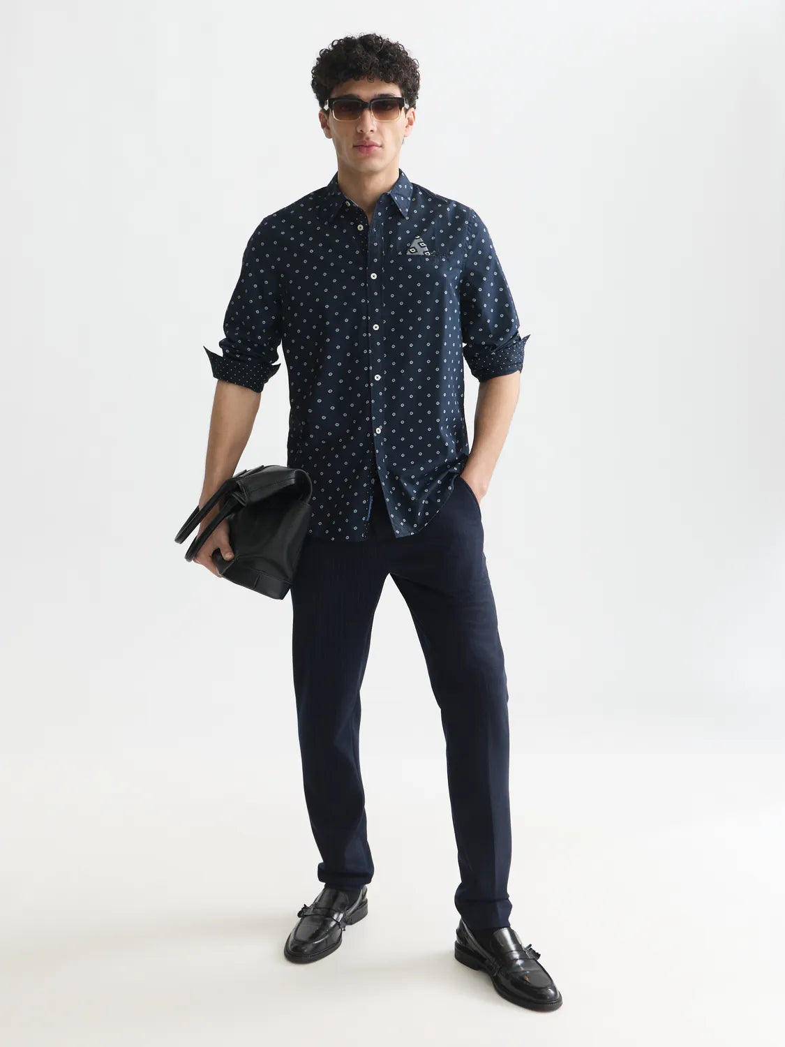 Essentials Mott Tailored Jersey Chino
