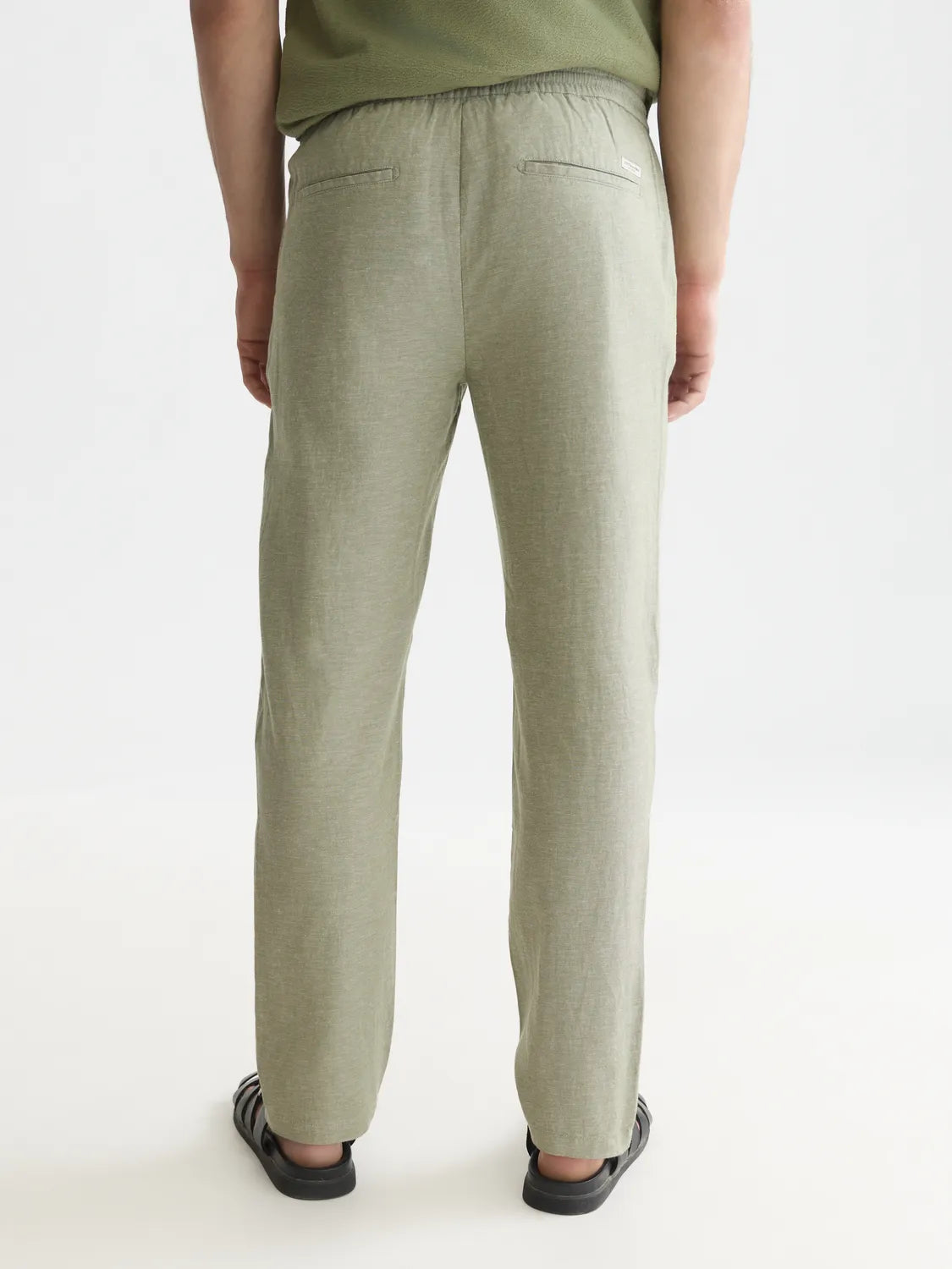 Essentials Warren Cotton-Linen Twill Jogger