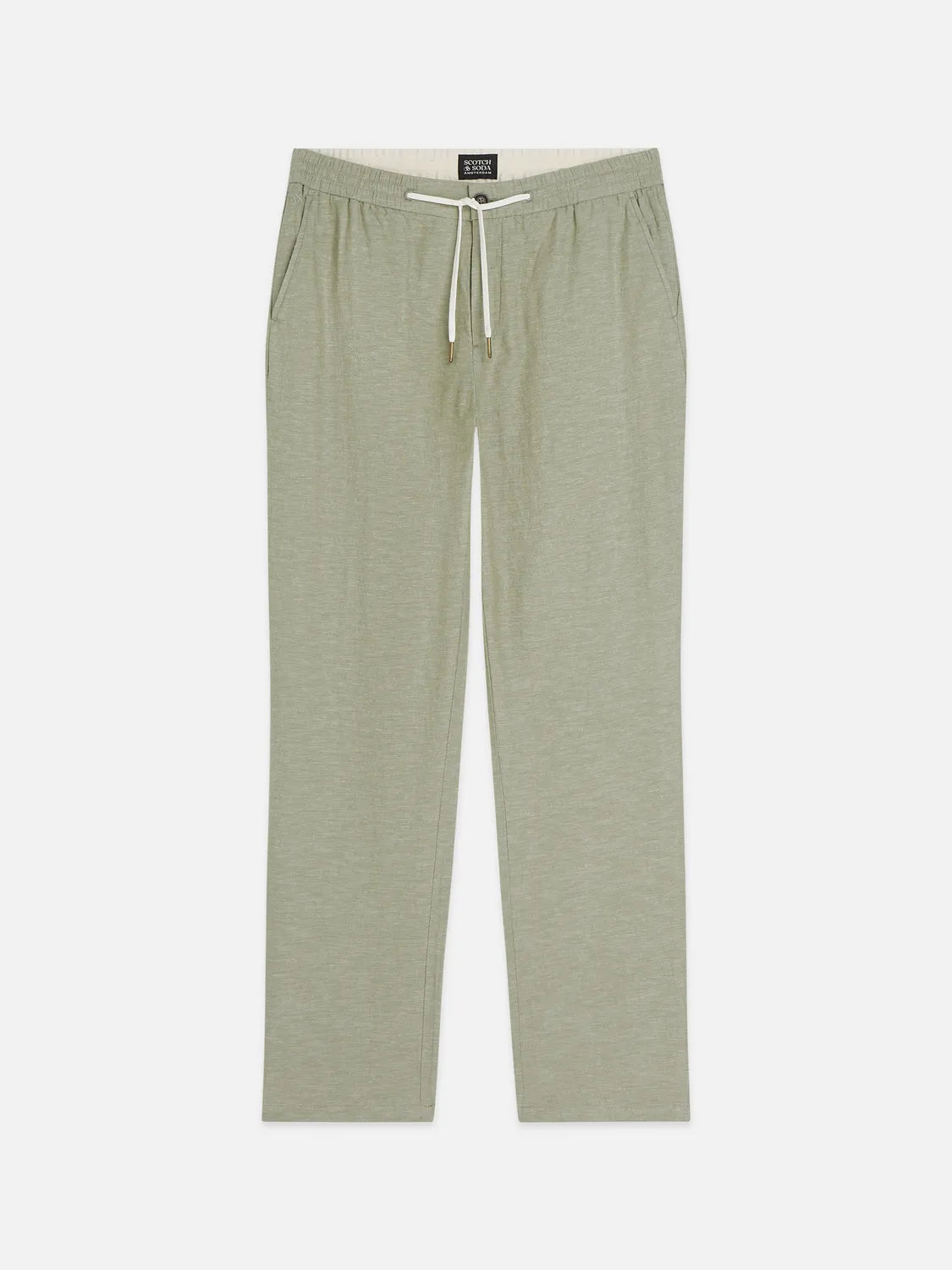Essentials Warren Cotton-Linen Twill Jogger