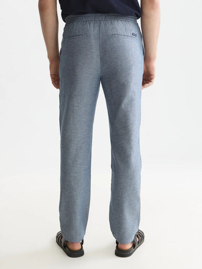 Essentials Warren Cotton-Linen Twill Jogger