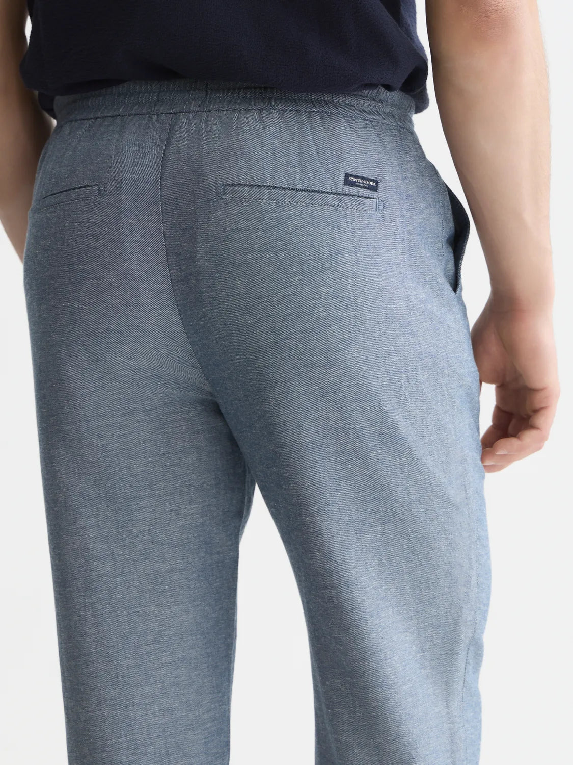 Essentials Warren Cotton-Linen Twill Jogger