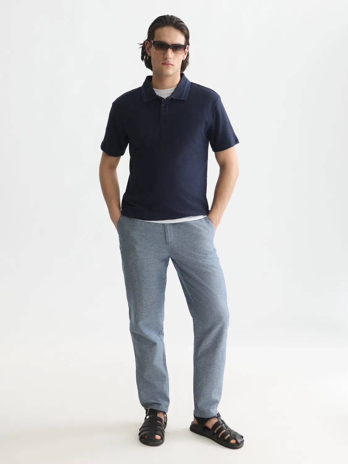 Essentials Warren Cotton-Linen Twill Jogger