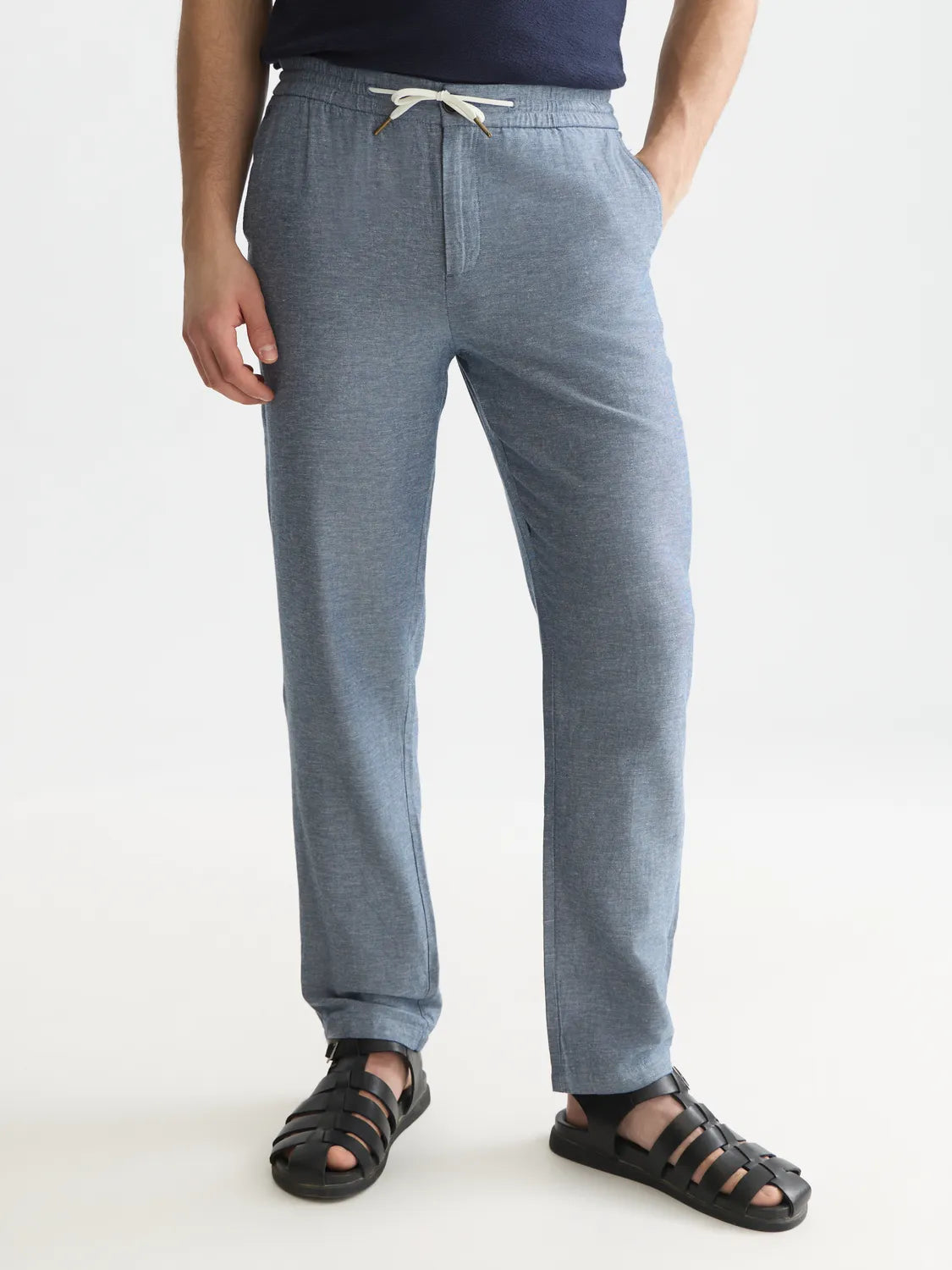 Essentials Warren Cotton-Linen Twill Jogger