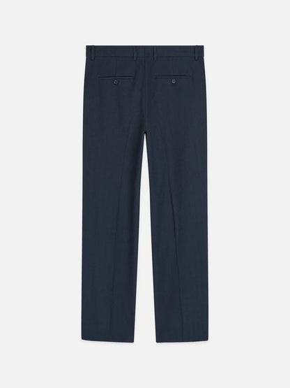 Otis Linen Blend Herringbone Relaxed Straight-Fit Chino