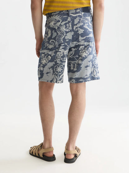 Scotch & Soda x Royal Delft Wide Shorts