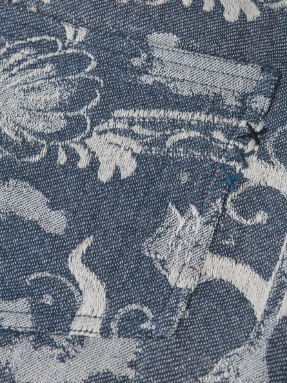 Scotch & Soda x Royal Delft Wide Shorts