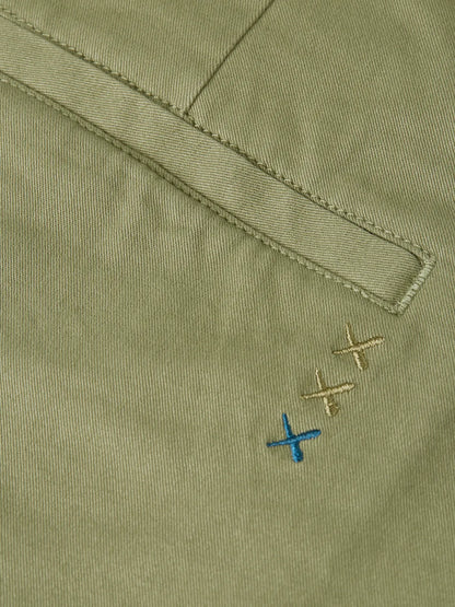 Essentials Stuart Cotton Twill Regular-Fit Shorts