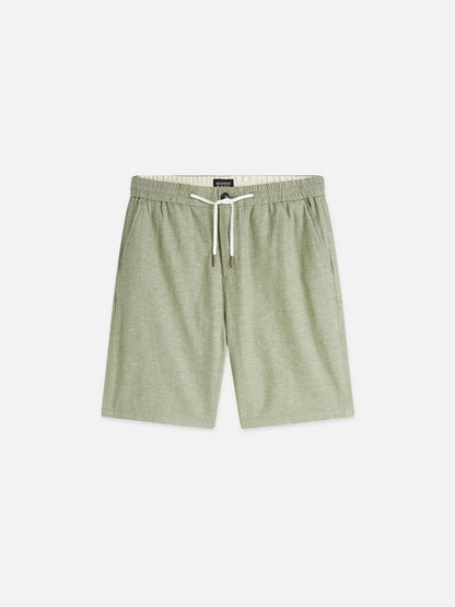 Essentials Fave Cotton Linen Regular-Fit Shorts