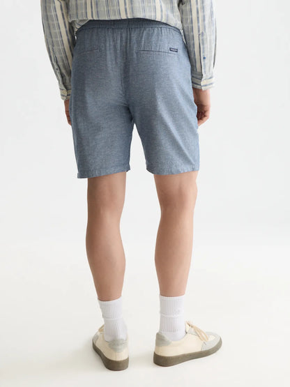 Essentials Fave Cotton Linen Regular-Fit Shorts