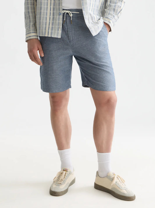 Essentials Fave Cotton Linen Regular-Fit Shorts