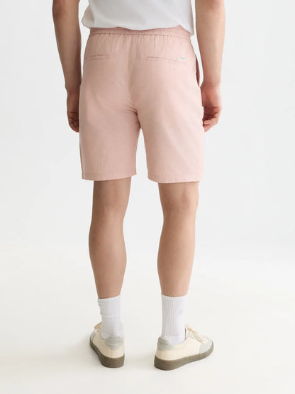 Essentials Fave Cotton Linen Regular-Fit Shorts