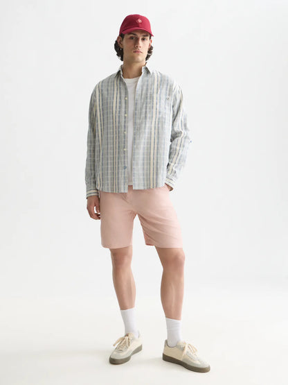 Essentials Fave Cotton Linen Regular-Fit Shorts