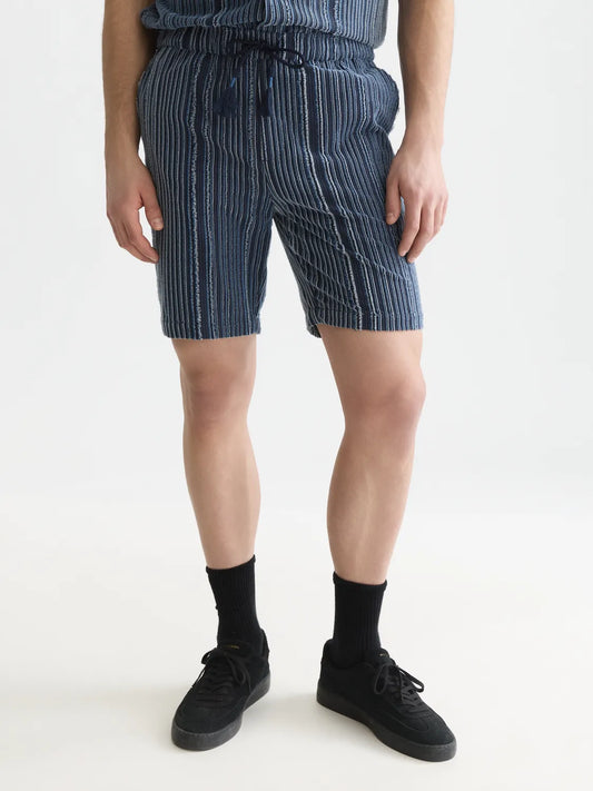 Fave Textured Relaxed-Fit Bermuda Shorts
