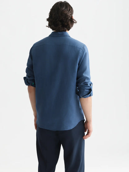 Essentials Linen Regular-Fit Shirt