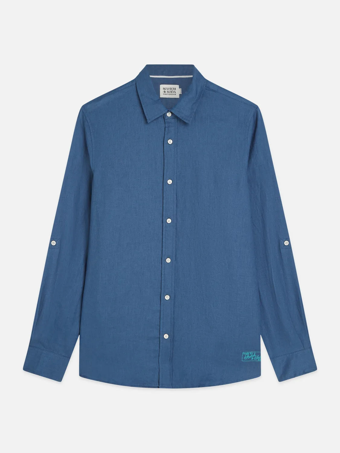 Essentials Linen Regular-Fit Shirt