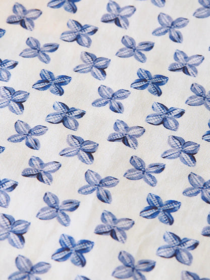 Micro Printed Slim-Fit Shirt