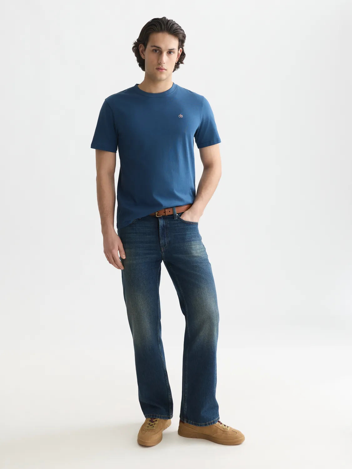 Essentials Chest Logo Regular-Fit T-Shirt