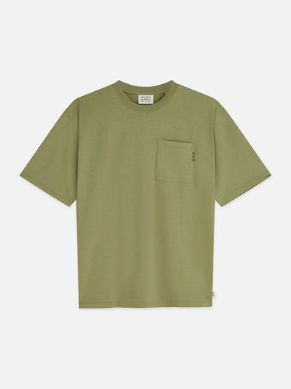 Essentials 3 Crosses Chest Pocket Loose-Fit T-Shirt