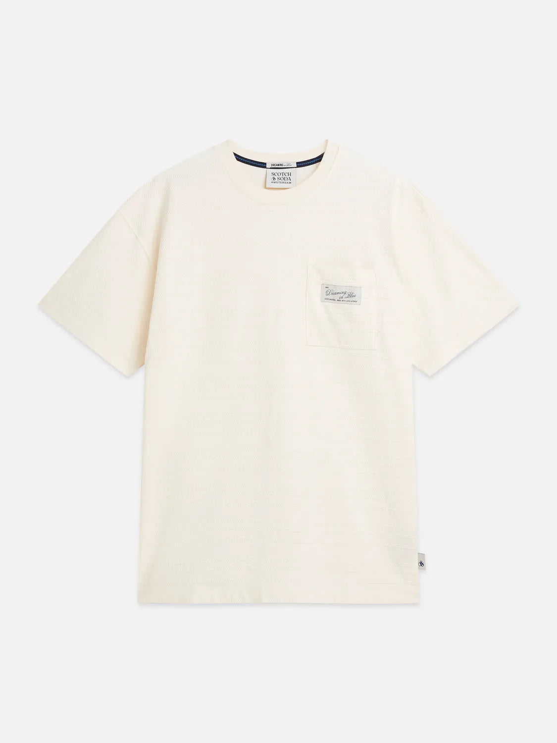 Textured Jacquard Relaxed-Fit T-Shirt
